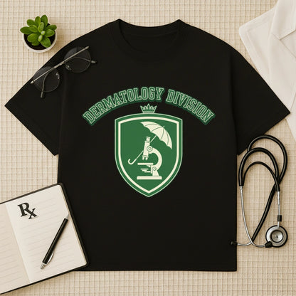 Dermatology Division Shield Oversized T-Shirt