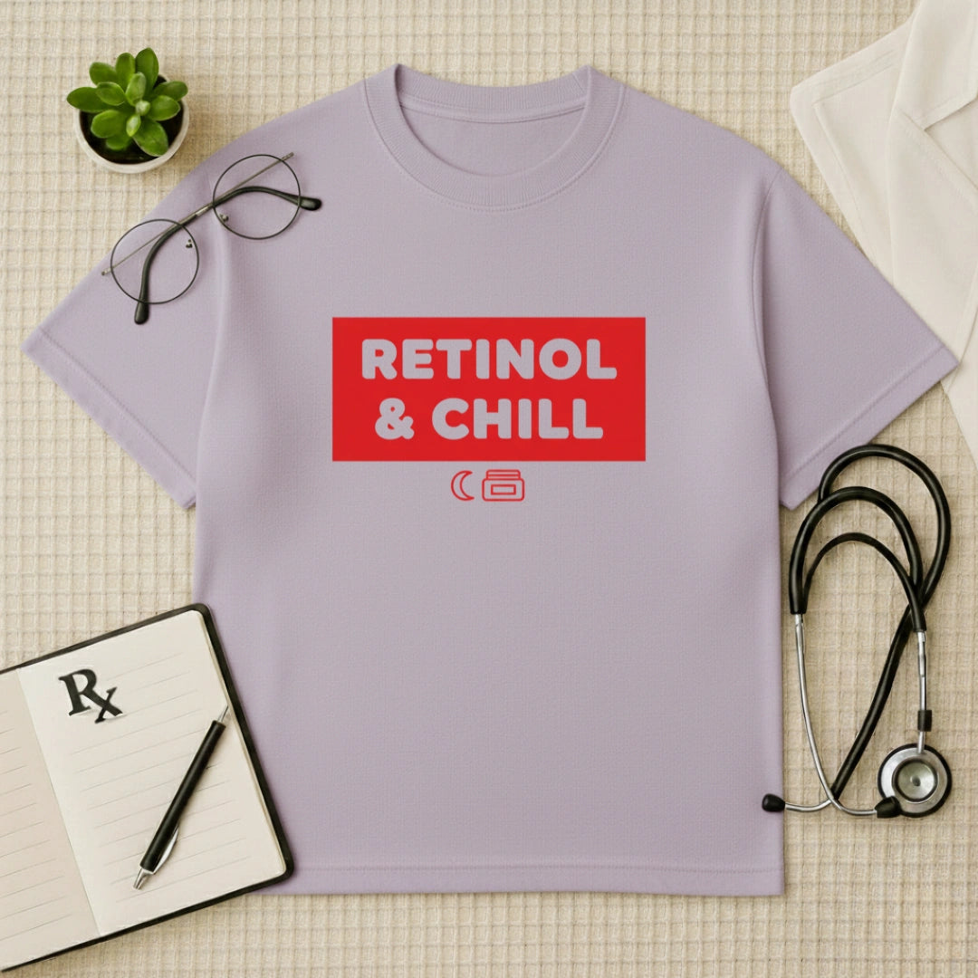 Retinol & Chill Oversized T-Shirt