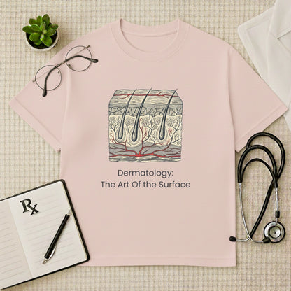 Art of the Surface Anatomical Oversized T-Shirt