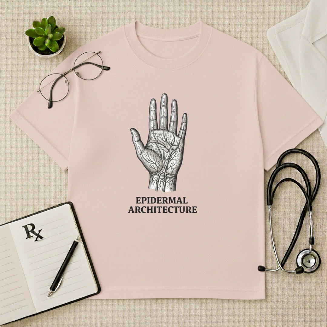 Epidermal Architecture Oversized T-Shirt