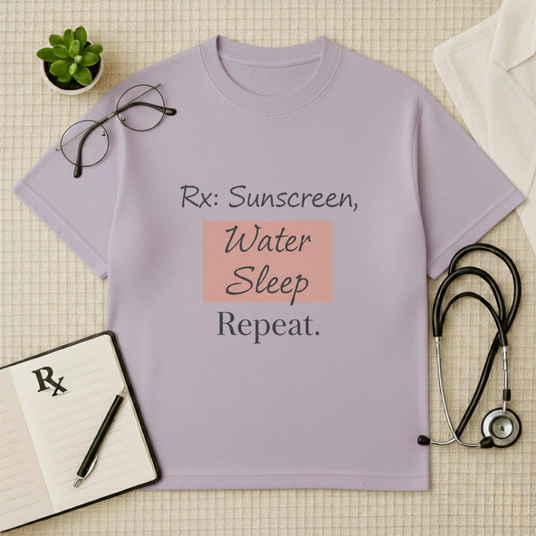 Rx Sunscreen Dermatologist Oversized T-Shirt