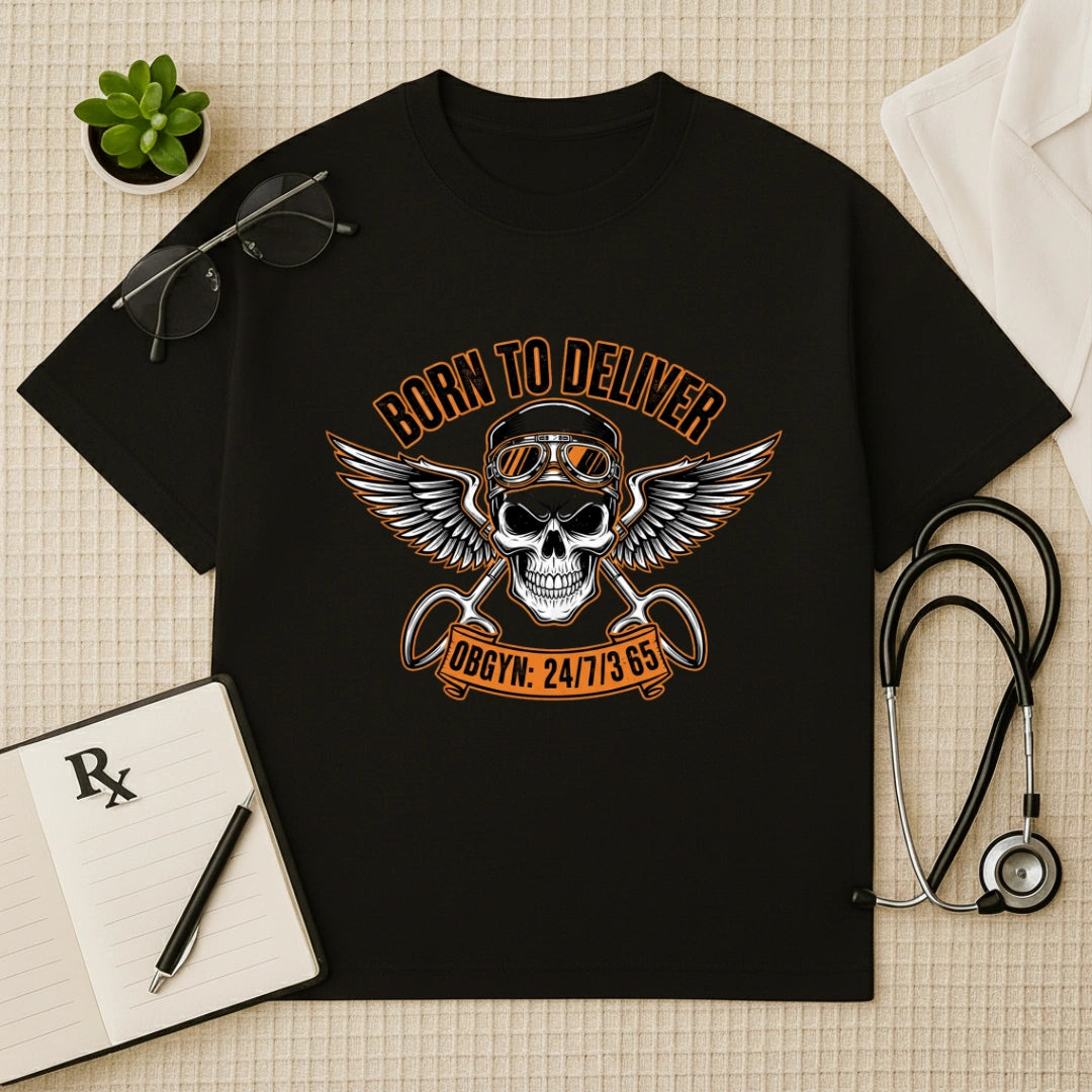 Born To Deliver Oversized T-shirt