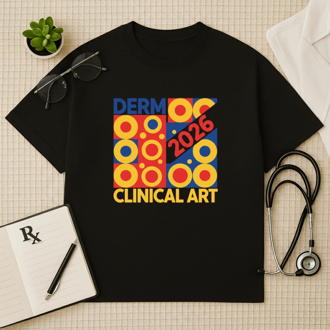 Dermo Clinical Art 2026 Oversized T-Shirt