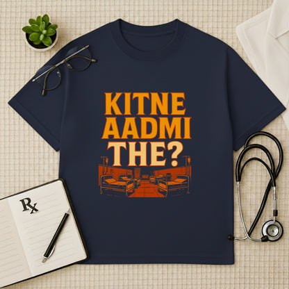 Kitne Aadmi The? Oversized T-shirt