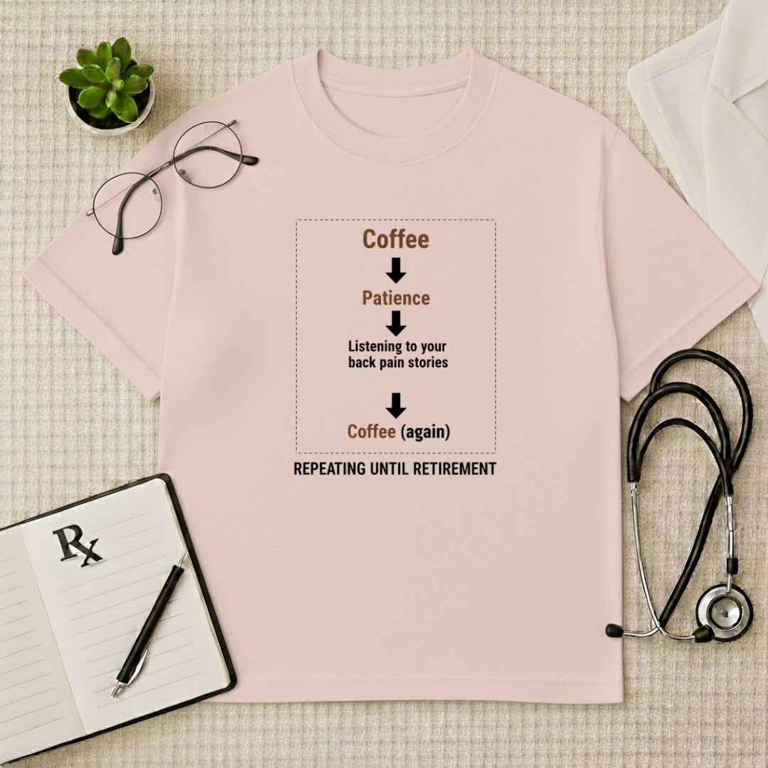 Coffee Routine Oversized T-Shirt