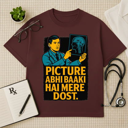 Picture Abhi Baaki Hai Oversized Tee