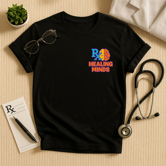 Rx Healing Minds – Mental Health Awareness Doctor T-shirt