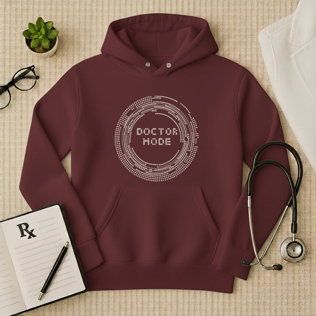"Doctor Mode" Tech Code Medical Graphic Hoodie