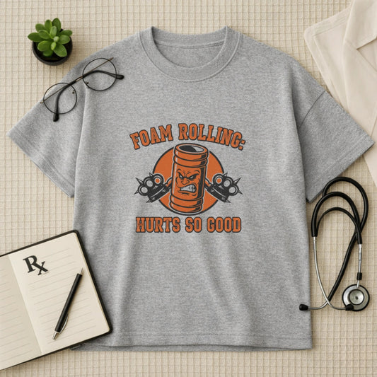 Foam Rolling Physiotherapy Oversized Tee