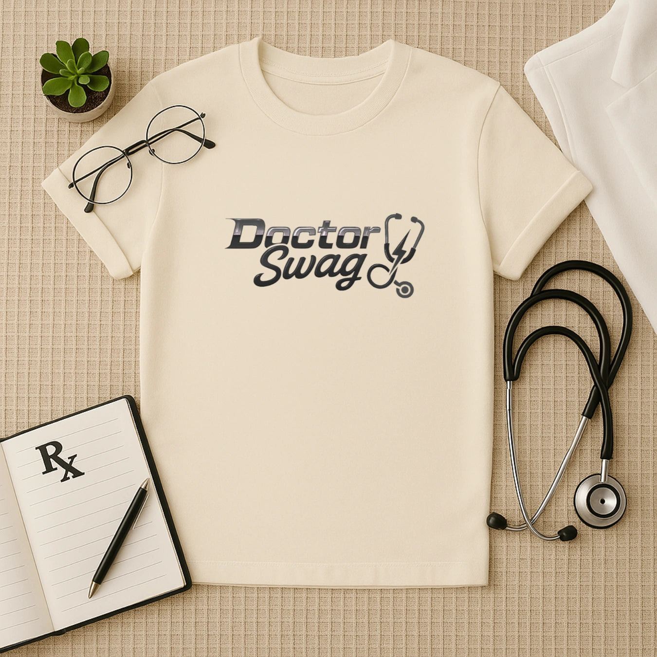 Doctor Swag – Branded Doctor T-shirt for Medical Professionals