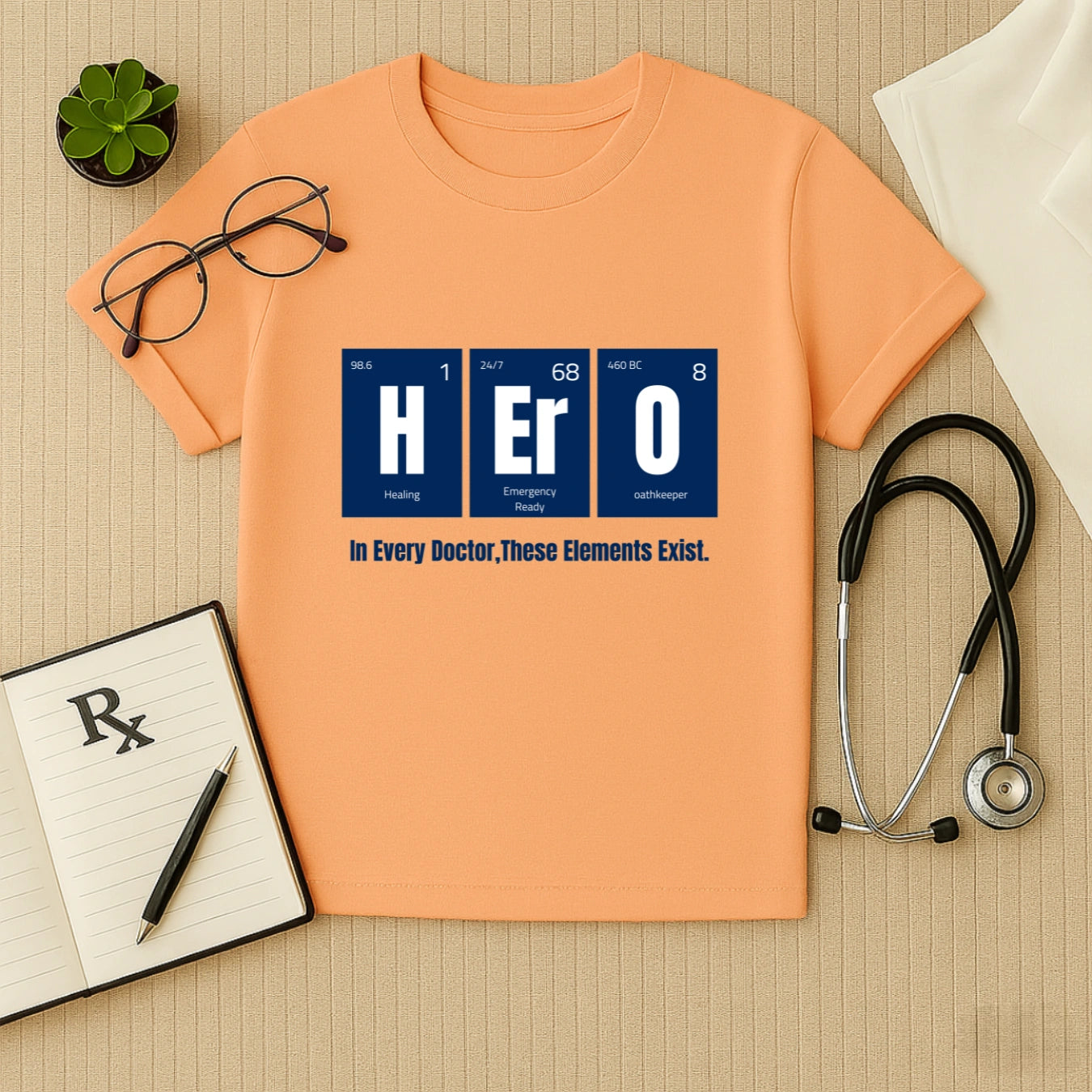 HERO Doctor T-Shirt: Healing, ER, Oathkeeper Tee