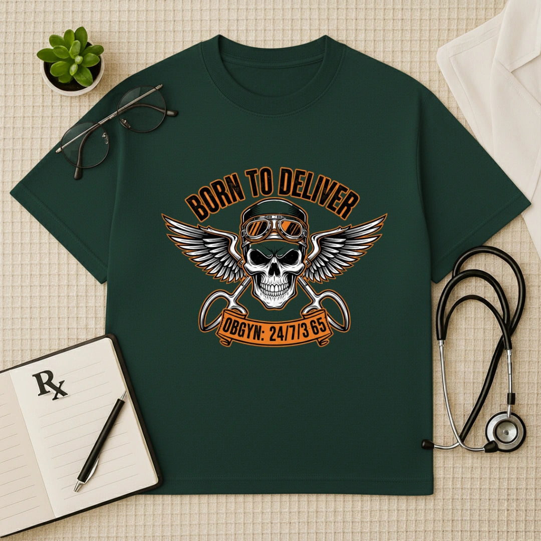 Born To Deliver Oversized T-shirt