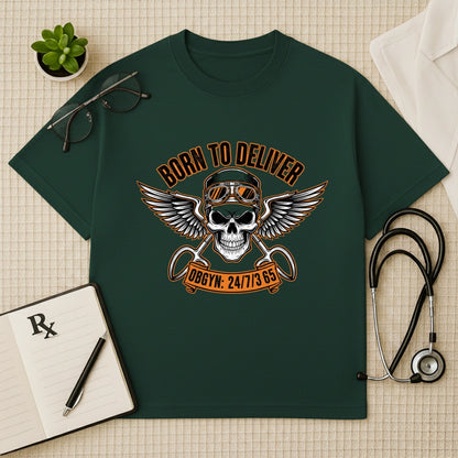 Born To Deliver Oversized T-shirt