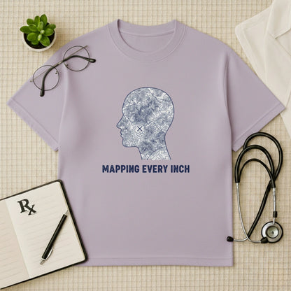 Mapping Every Inch Oversized T-Shirt