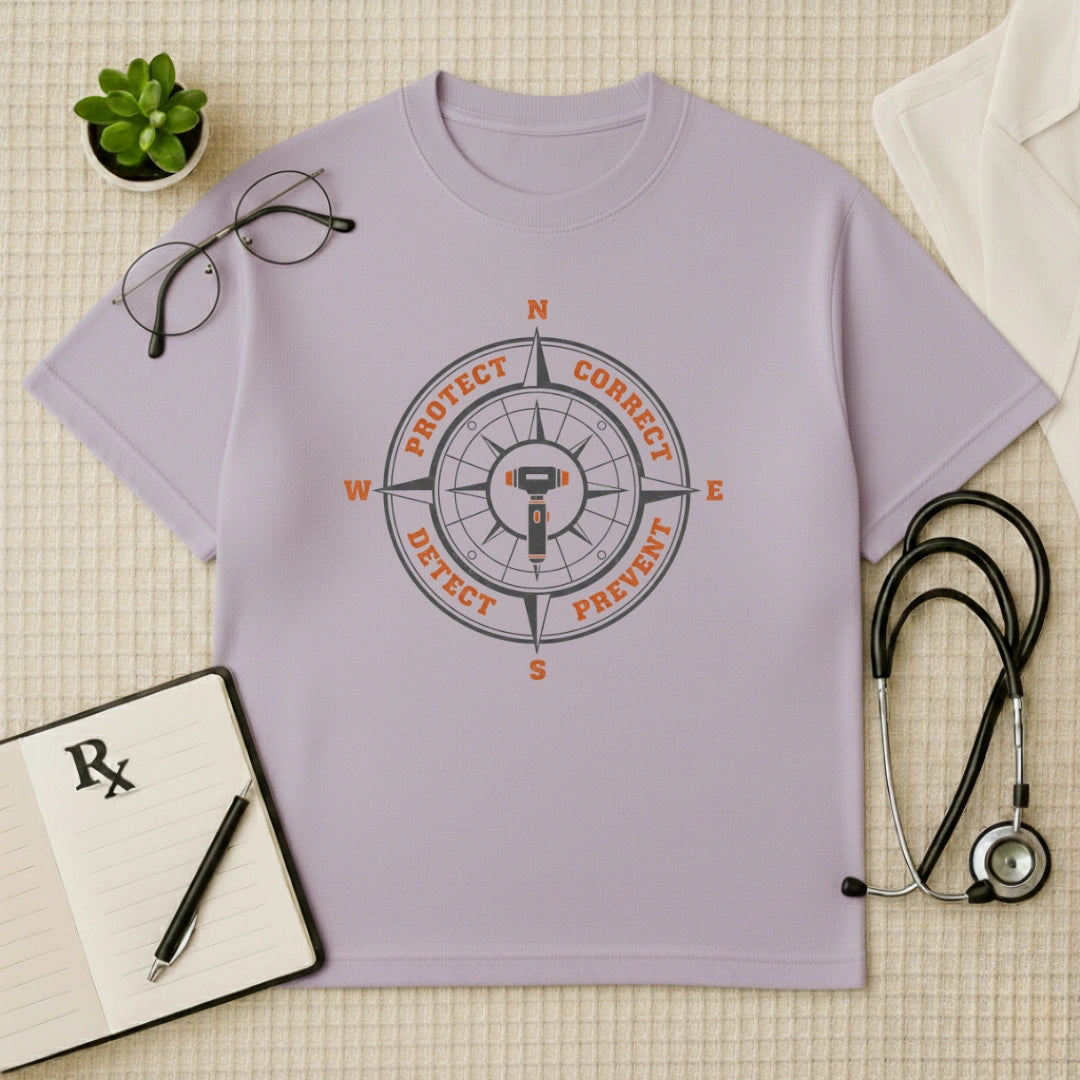 Dermatologist Compass Oversized T-Shirt