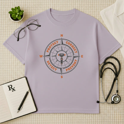 Dermatologist Compass Oversized T-Shirt