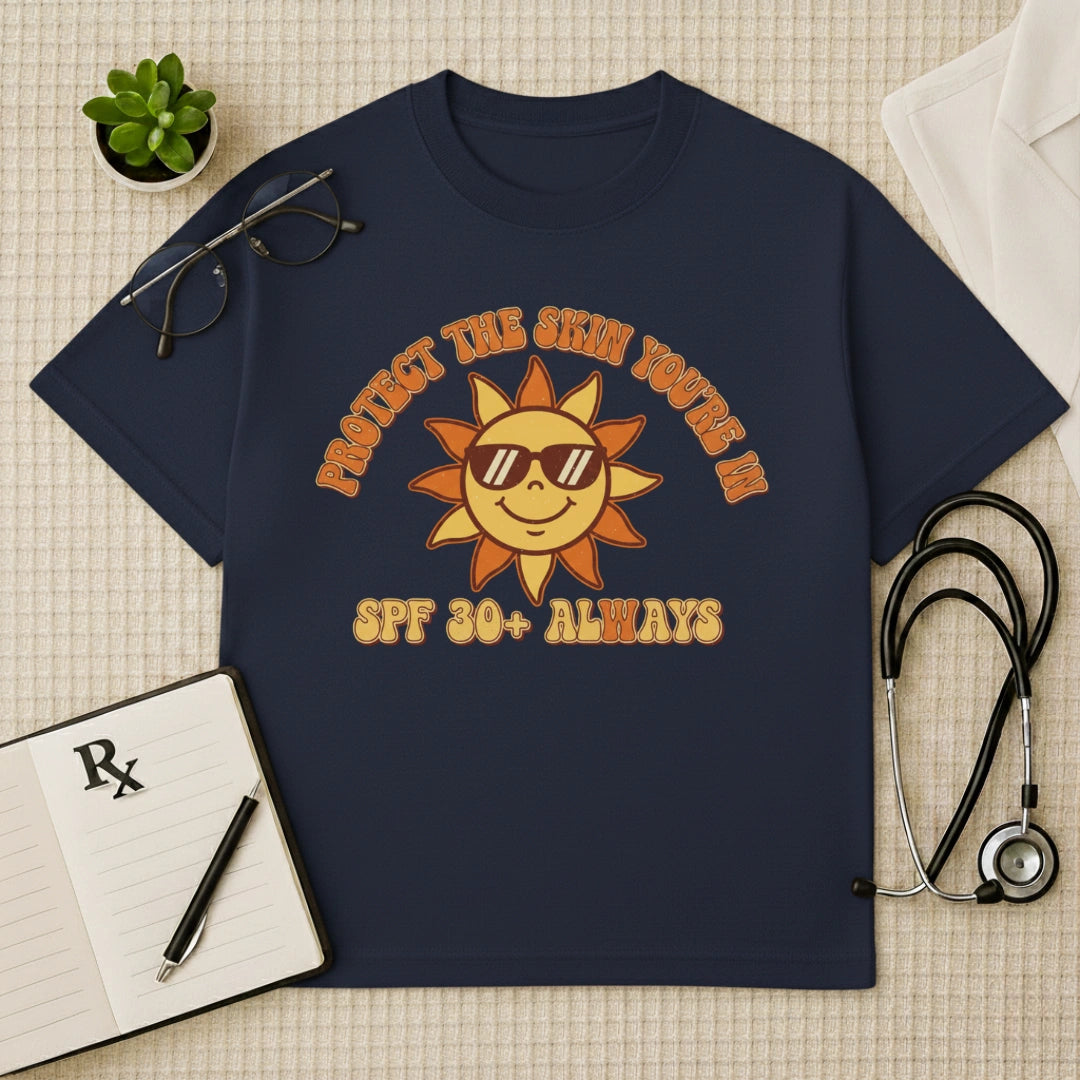 Retro Sun Protect Oversized T-Shirt