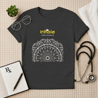 "Inhale & Exhale" Mandala T-Shirt