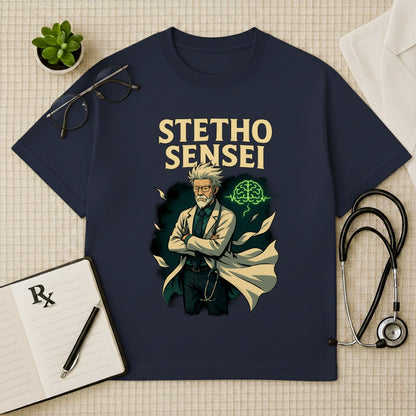 Stetho Sensei Doctor Graphic Oversized T-Shirt