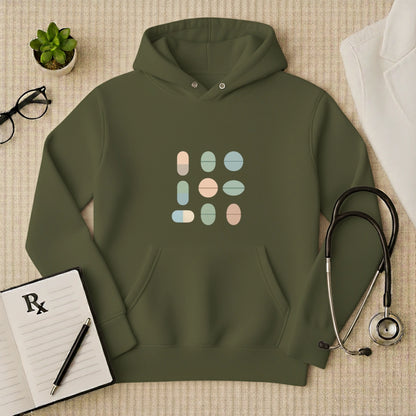 Pastel Pills Aesthetic Doctor Hoodie - Minimalist