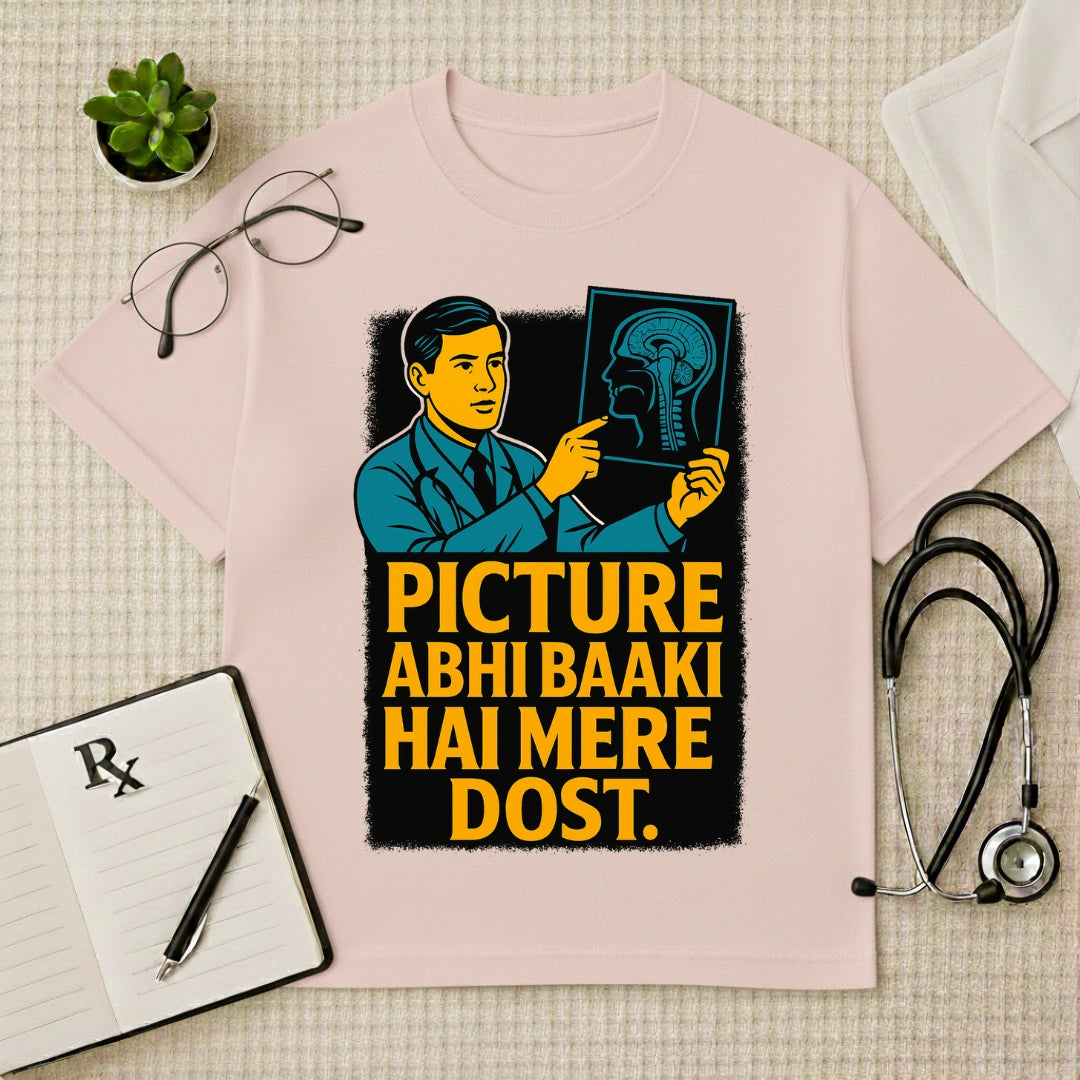 Picture Abhi Baaki Hai Oversized Tee
