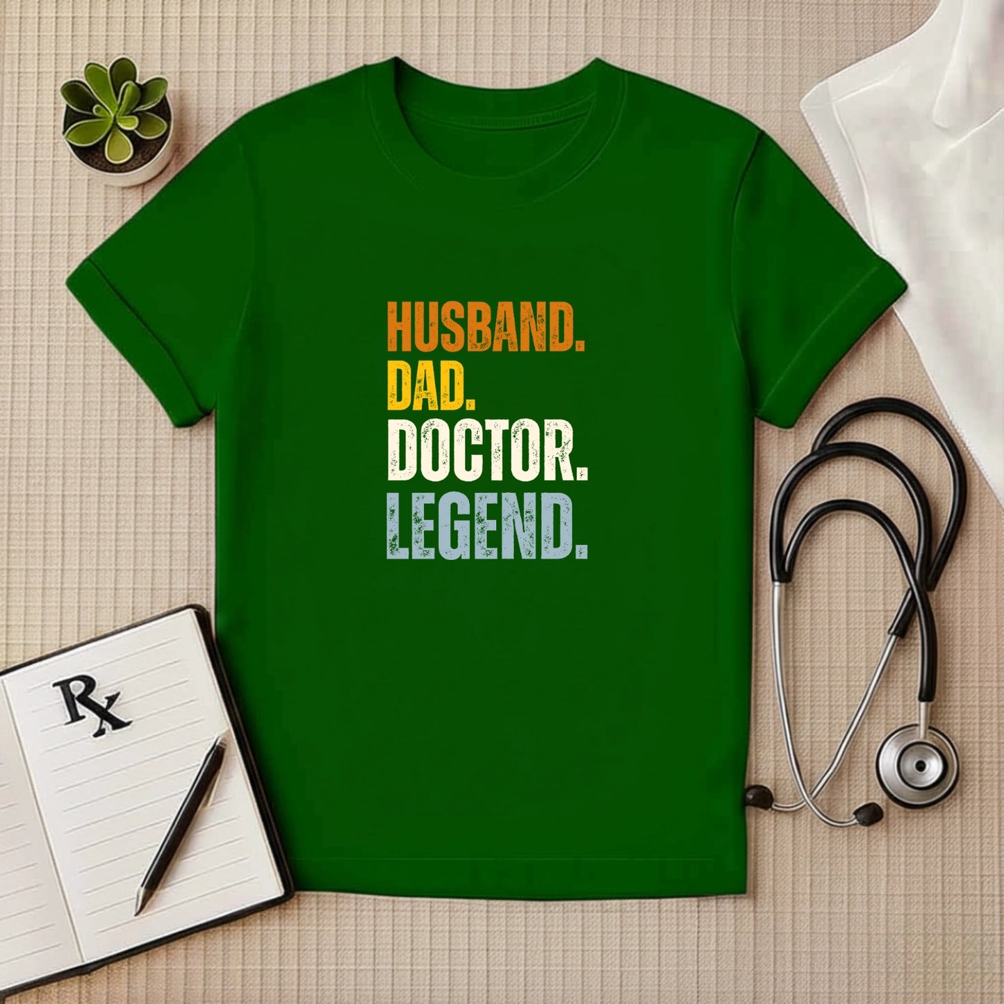 Husband Dad Doctor Legend – Men’s Doctor T-shirt