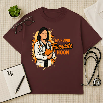 Main Apni Favourite Hoon Oversized Tee