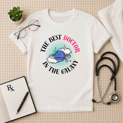Vintage Medical Tee - Best Doctor In The Galaxy Unisex T-Shirt
