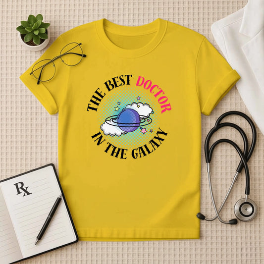 Vintage Medical Tee - Best Doctor In The Galaxy Unisex T-Shirt