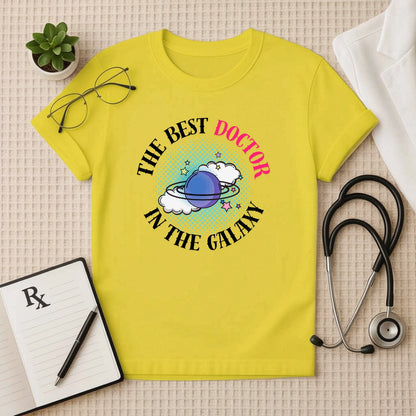Vintage Medical Tee - Best Doctor In The Galaxy Unisex T-Shirt