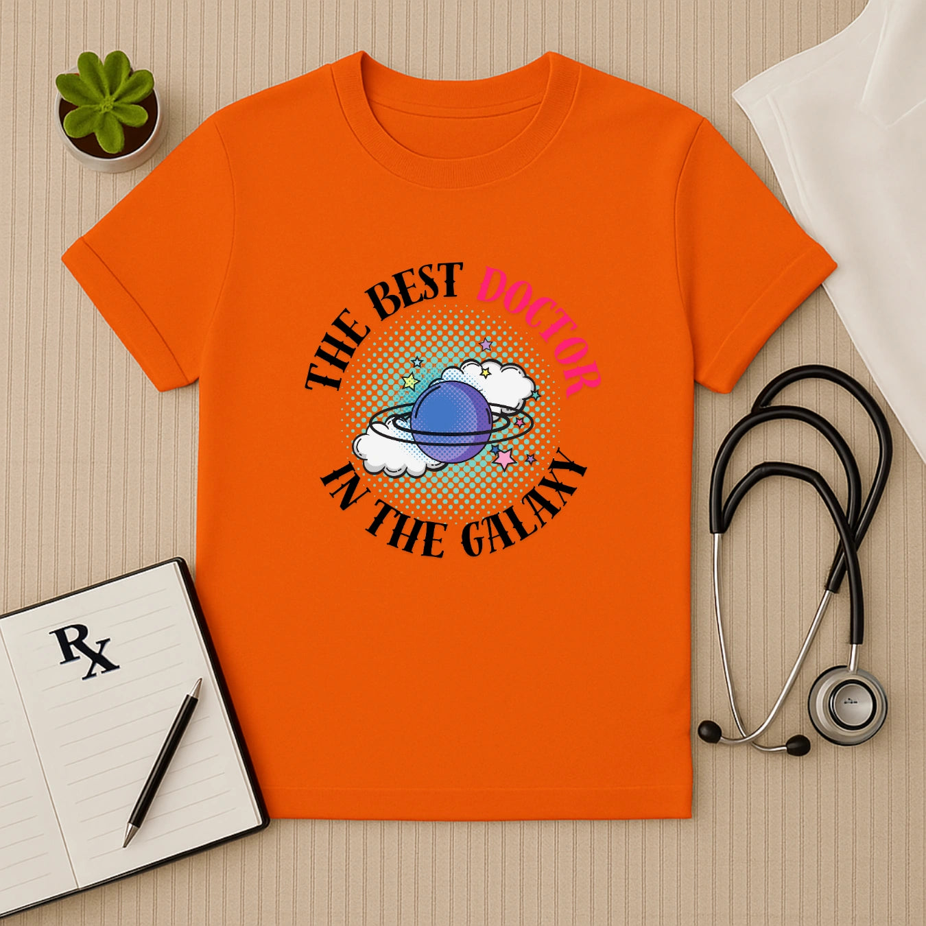 Vintage Medical Tee - Best Doctor In The Galaxy Unisex T-Shirt