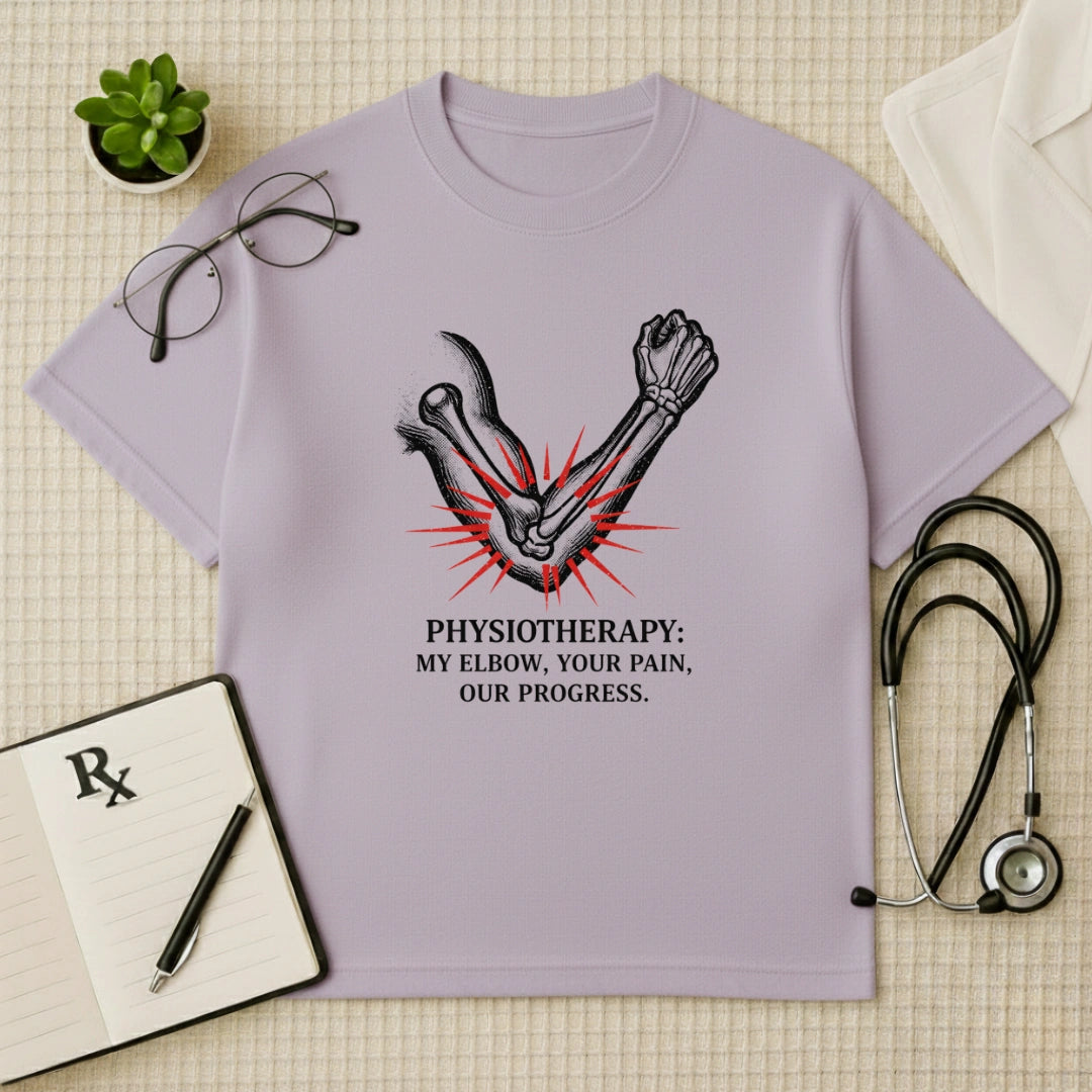 Physiotherapy Progress Oversized T-Shirt