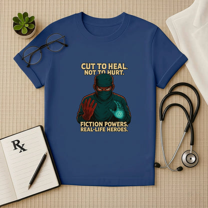 Cut to Heal Surgeon T-shirt – Anime Edition for Real-Life Heroes