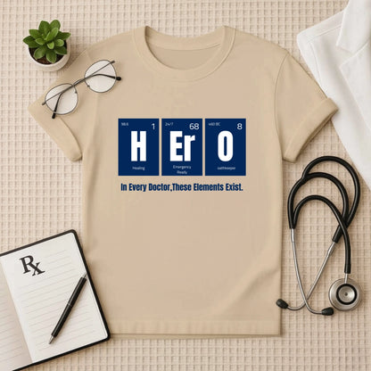 HERO Doctor T-Shirt: Healing, ER, Oathkeeper Tee