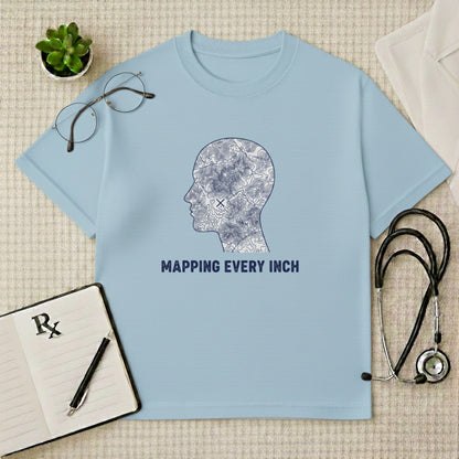 Mapping Every Inch Oversized T-Shirt