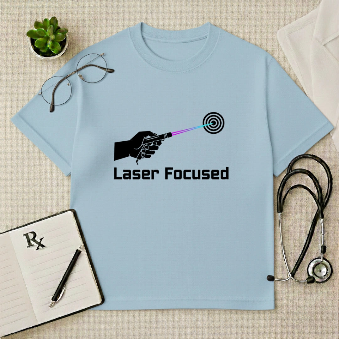Laser Focused Dermatologist Oversized T-Shirt