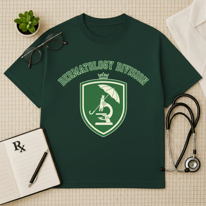 Dermatology Division Shield Oversized T-Shirt