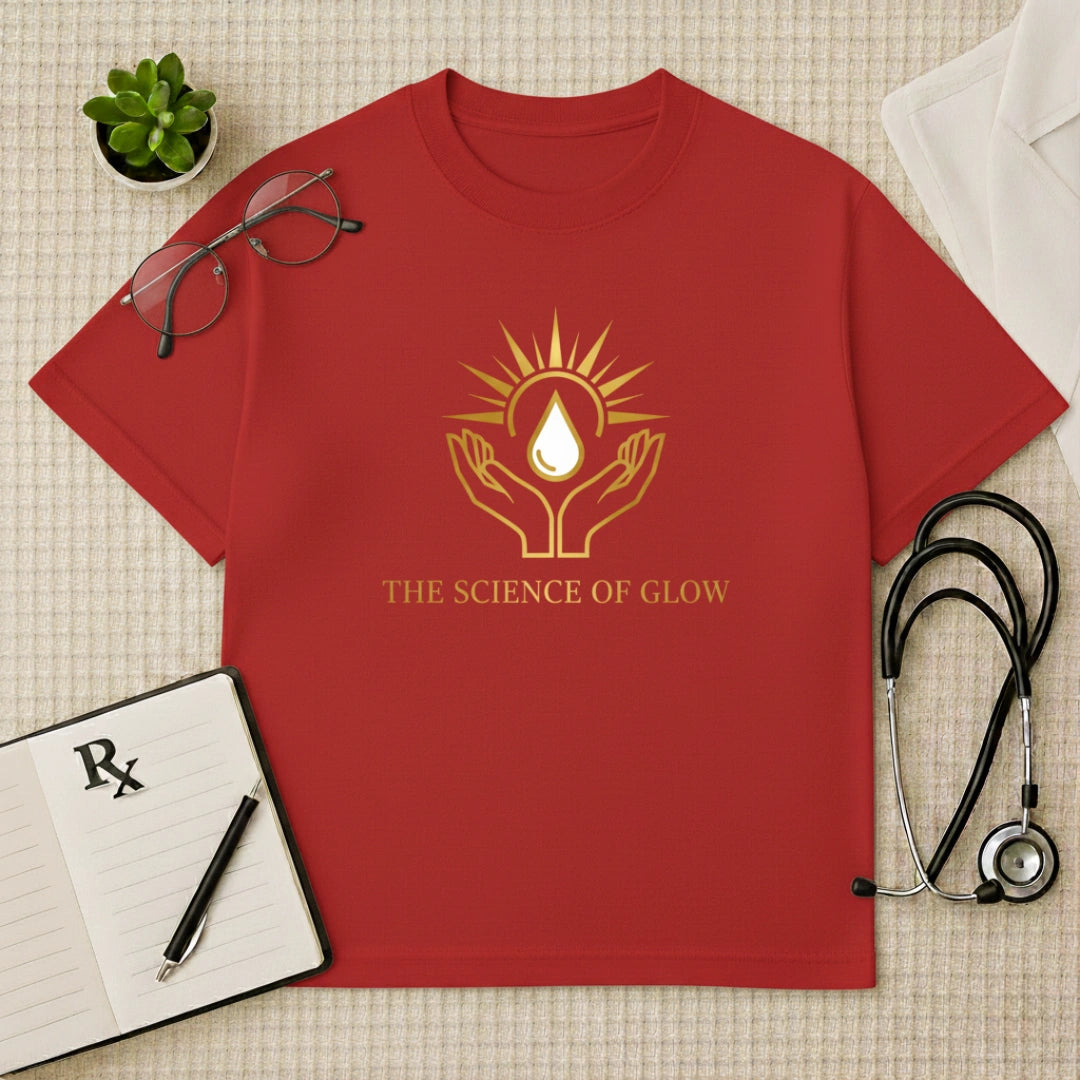 Science of Glow Oversized T-Shirt