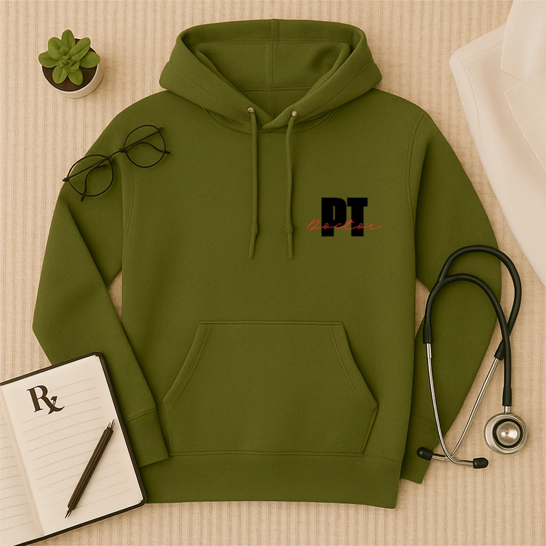 Minimalist PT Doctor Physical Therapy Hoodie