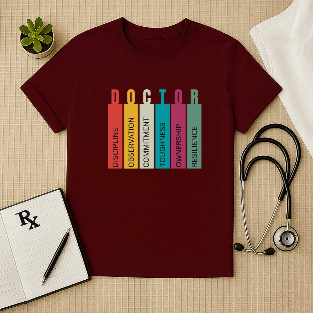 DOCTOR Acronym T-Shirt | Medical Inspiration Tee