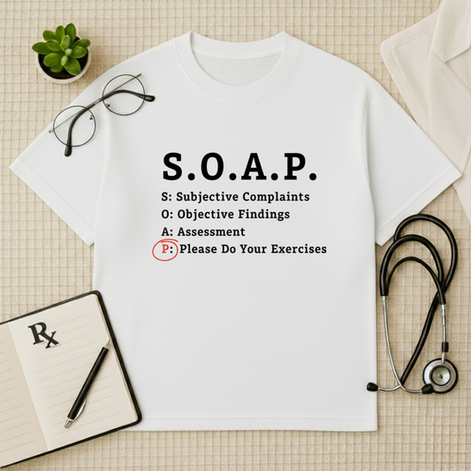 Physiotherapy S.O.A.P. Oversized T-Shirt