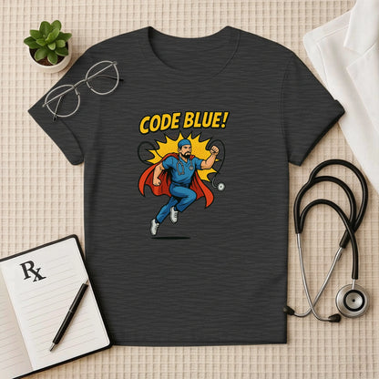 Code Blue – Heroic Doctor T-shirt for Real-Life Lifesavers