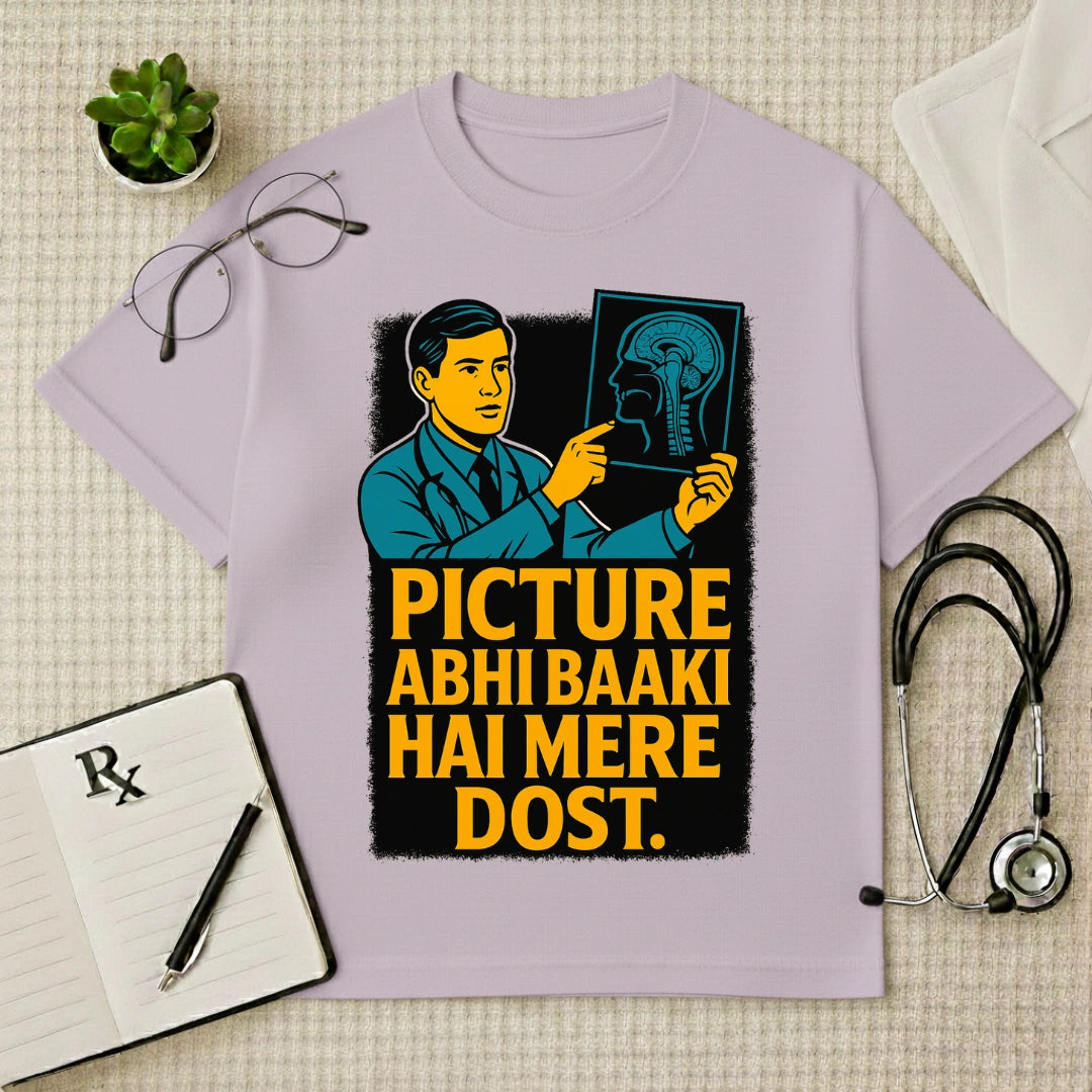 Picture Abhi Baaki Hai Oversized Tee