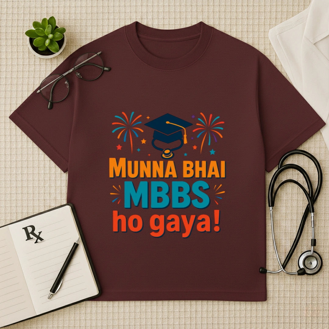 Munna Bhai MBBS Graduation Oversized T-Shirt