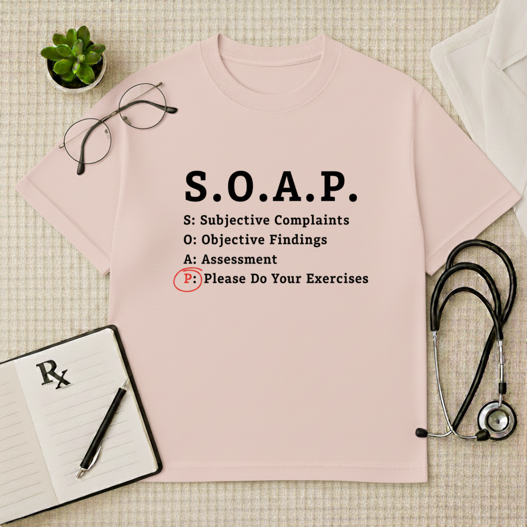 Physiotherapy S.O.A.P. Oversized T-Shirt