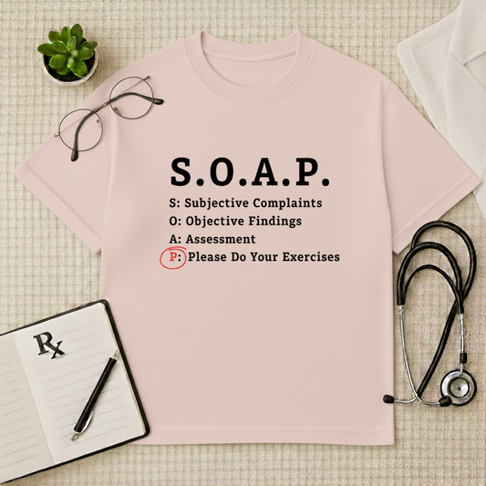 Physiotherapy S.O.A.P. Oversized T-Shirt