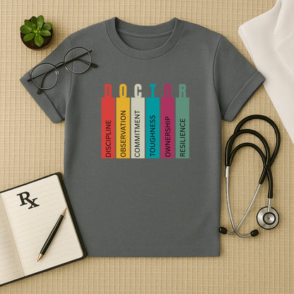 DOCTOR Acronym T-Shirt | Medical Inspiration Tee