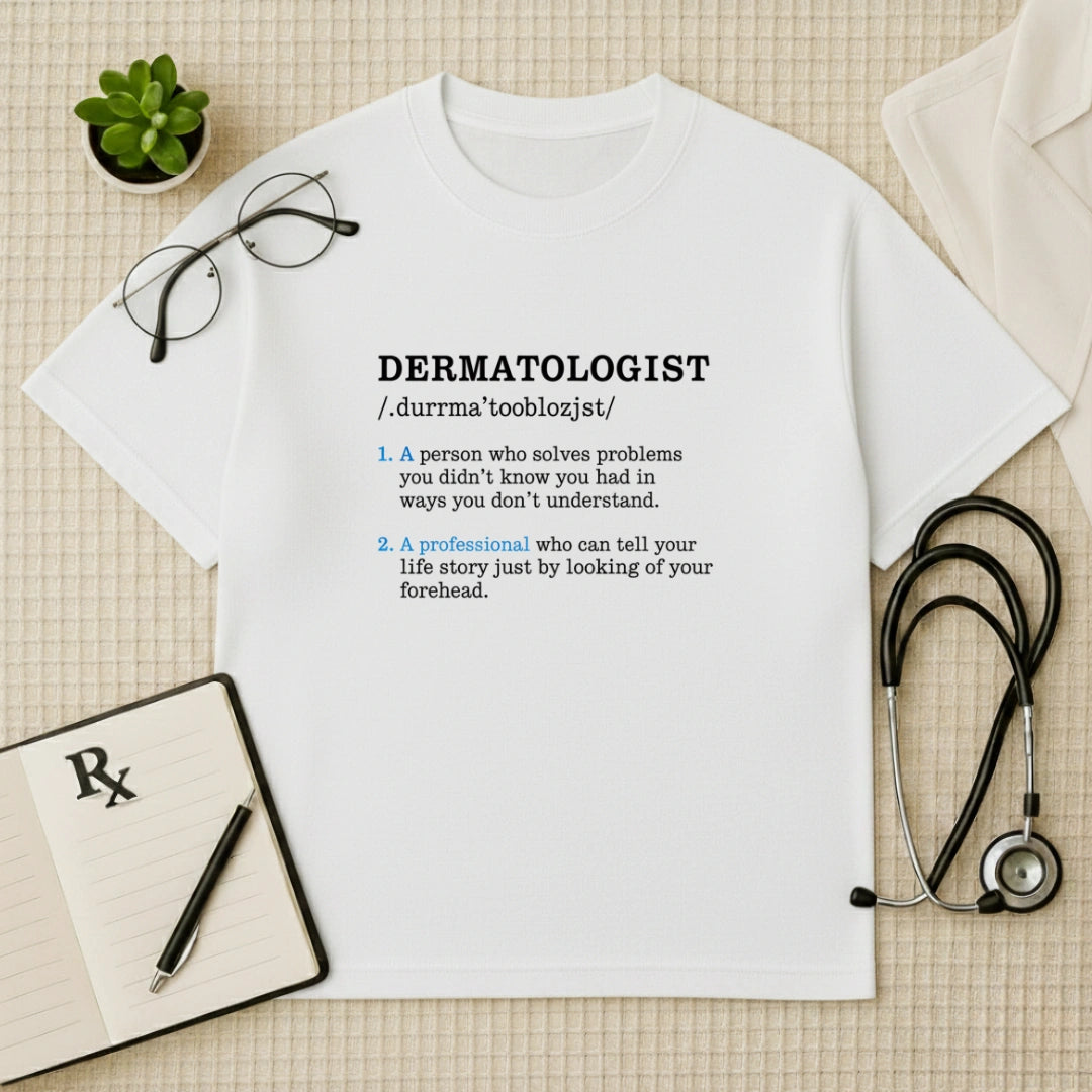Dermatologist Definition Oversized T-Shirt