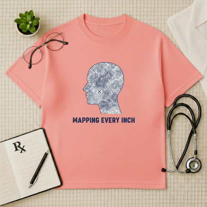 Mapping Every Inch Oversized T-Shirt