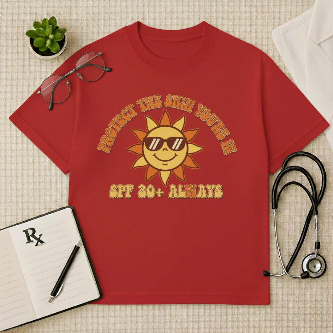 Retro Sun Protect Oversized T-Shirt